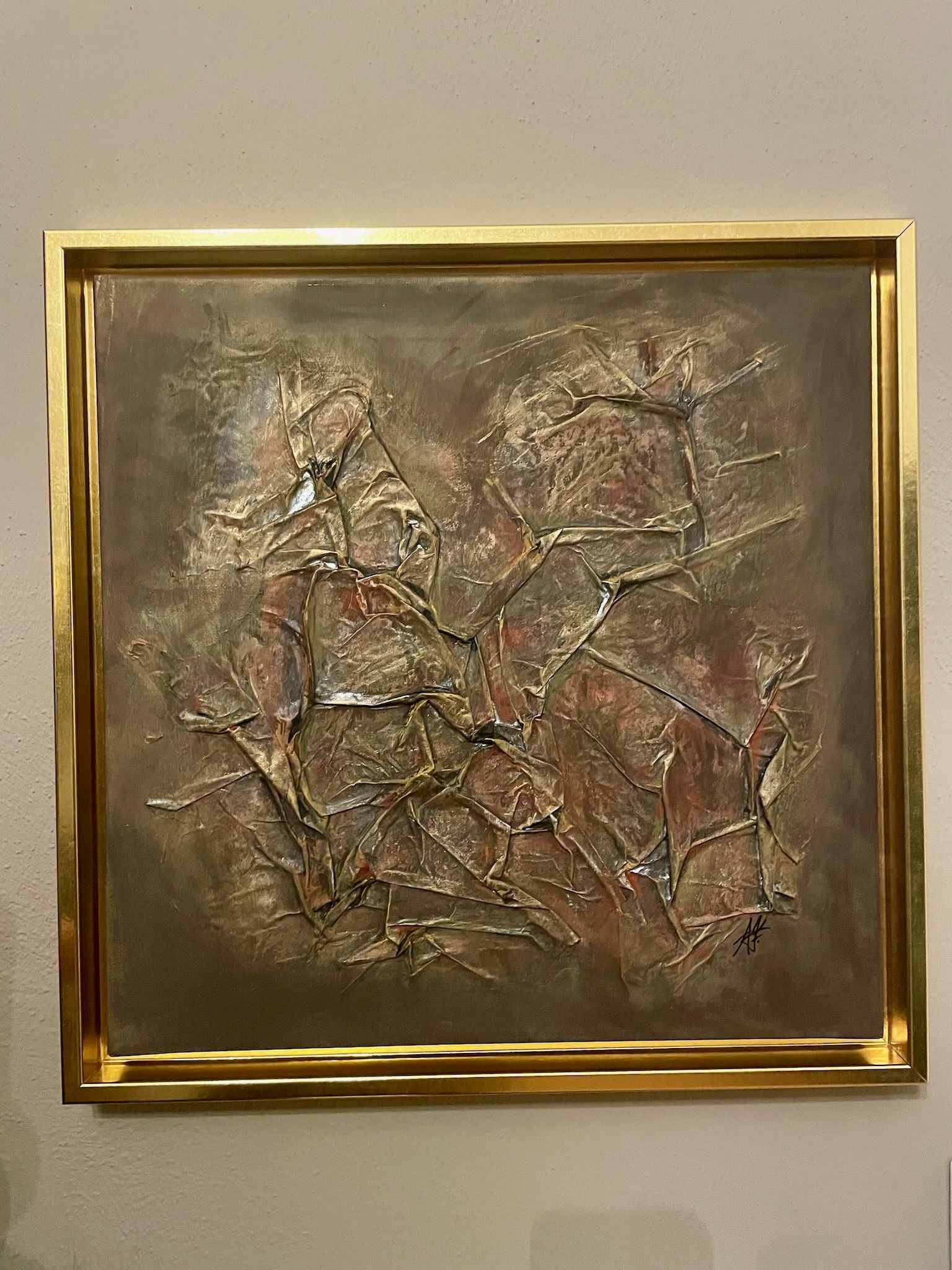 Ledermetallic Struktur